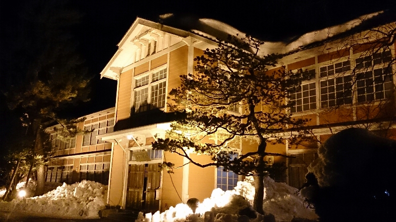 長小ライトアップ